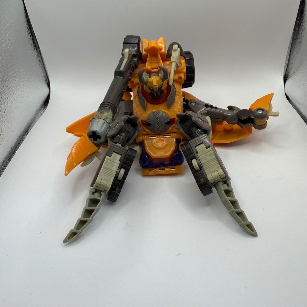 Transformers Cybertron Unicron Deluxe Class Tank Action Figure Orange Grey